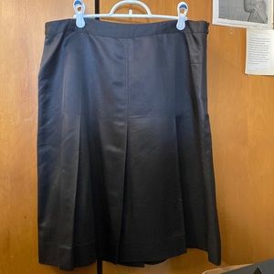 Banana Republic Medium-Length Black Skirt